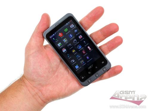 Acer Liquid Stream Preview in Hand Picture with Feature and Specification